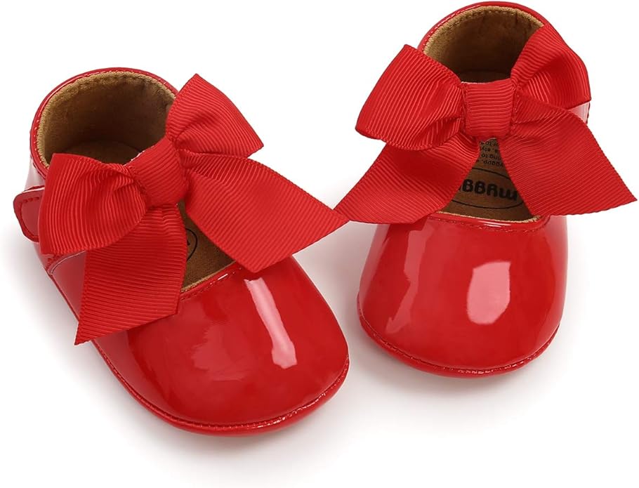 LAFEGEN Baby Girls Mary Jane Flats - Image 3