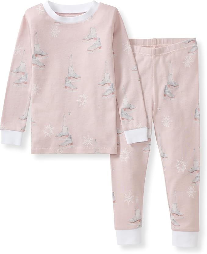Burt's Bees Baby Girls Organic Cotton Pajamas, Toddler PJ Set, 2-PC | Soft by BurtsBeesBaby