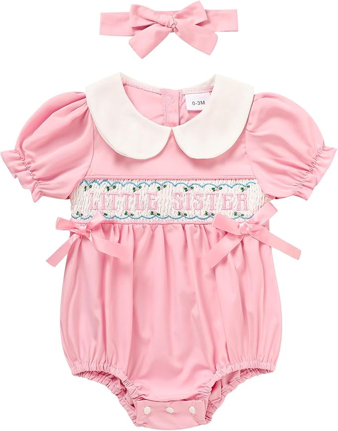GRNSHTS Baby Girl Romper Newborn Clothes Bodysuit Jumpsuit Baby Girl Clothes by GRNSHTS