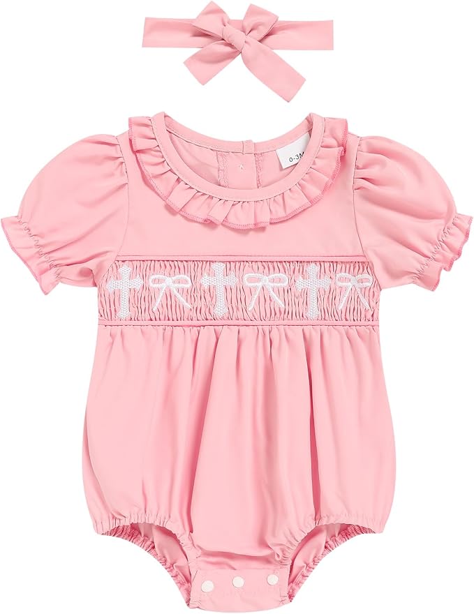 GRNSHTS Baby Girl Romper Newborn Clothes Bodysuit Jumpsuit Baby Girl Clothes by GRNSHTS