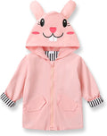 YOUNGER TREE Toddler Baby Boy Girl Duck Raincoat Cute Cartoon Hoodie Zipper by YOUNGERTREE