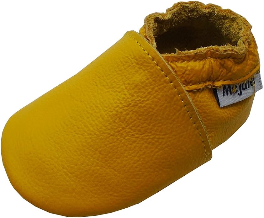 Mejale Baby Infant Toddler Shoes Slip-on Soft Sole Leather Moccasins Pre-Walkers by Mejale