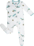 Okayinn BubblePanda Rayon Made From Bamboo Baby Pajamas Long Sleeve Months by BubblePandabyOkayinn