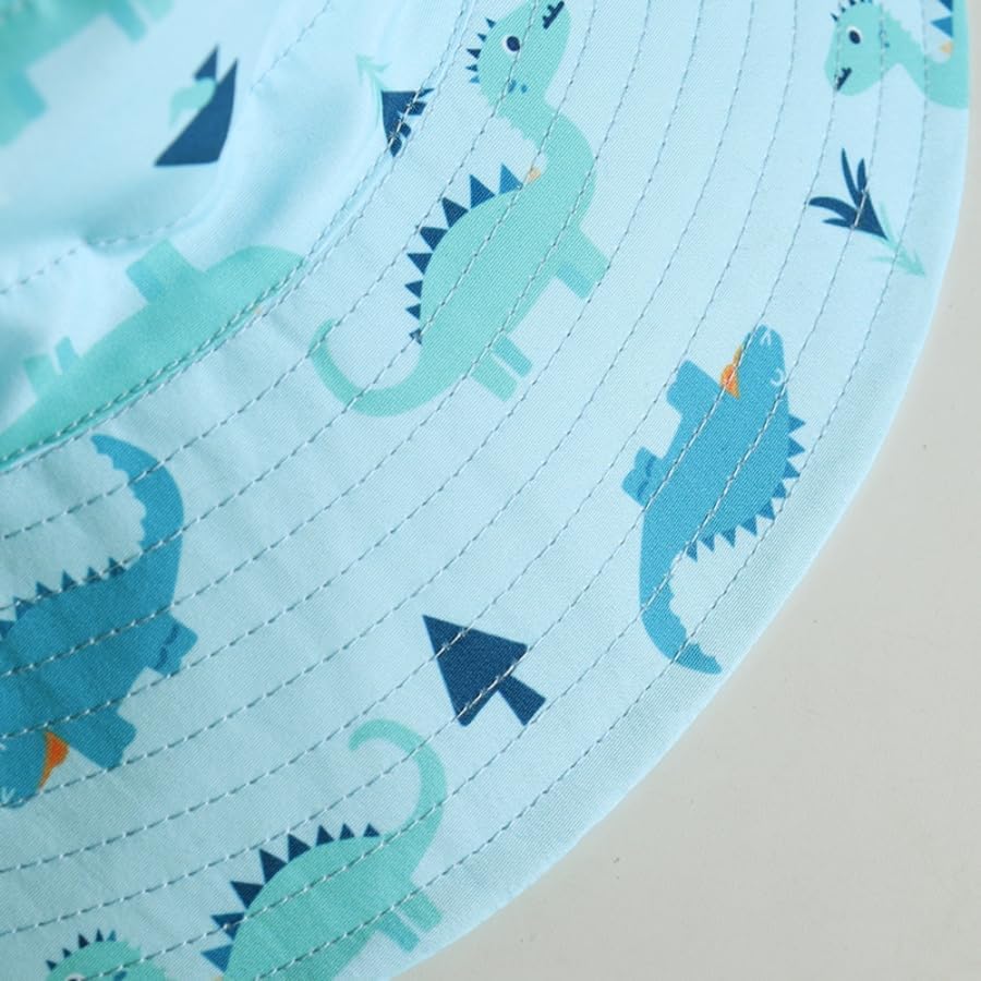 LANGZHEN Sun Protection Hat for Kids Toddler Boys Girls Wide Brim Summer - Image 5