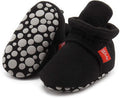 Infant Baby Boys Girls Cozy Fleece Booties Stay on Slippers Non Slip Soft by Bellocasa