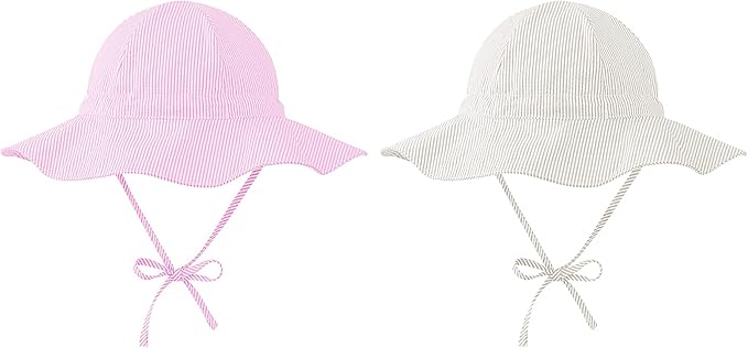 Zando UPF 50+ Baby Sun Hat for Baby Girl Boy 0-4T by ZANDO