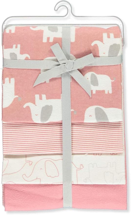 Carter's 4-Pack Elephant March Receiving Blankets by Carters