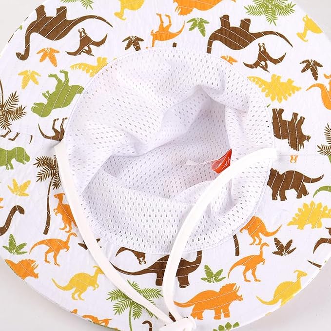 LANGZHEN Sun Protection Hat for Kids Toddler Boys Girls Wide Brim Summer - Image 8