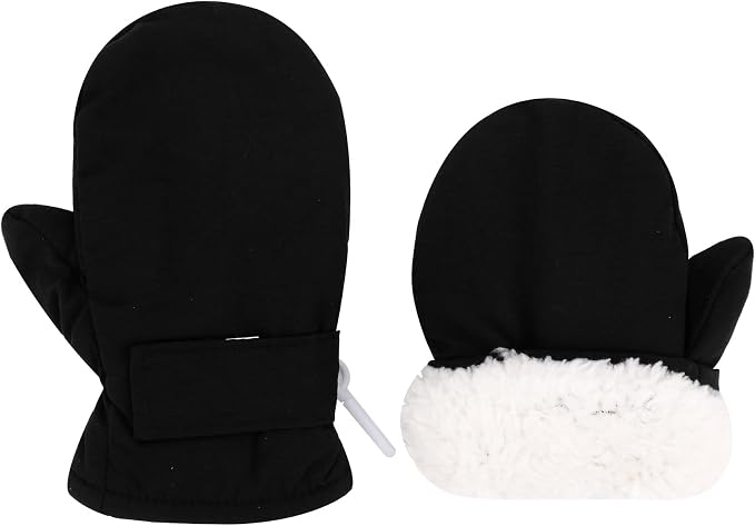 Toddler Gloves Kids Mittens Winter Warm Lined Fleece Gloves Waterproof Snow - Image 2
