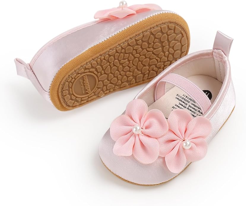 Ohwawadi Infant Baby Boys Girls Slippers Cozy Fleece Booties Soft Bottom Warm - Image 6