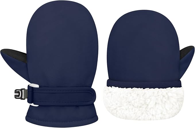 Olreco Baby Toddler Mittens Waterproof Infant Baby Winter Mittens Toddler Snow by Olreco