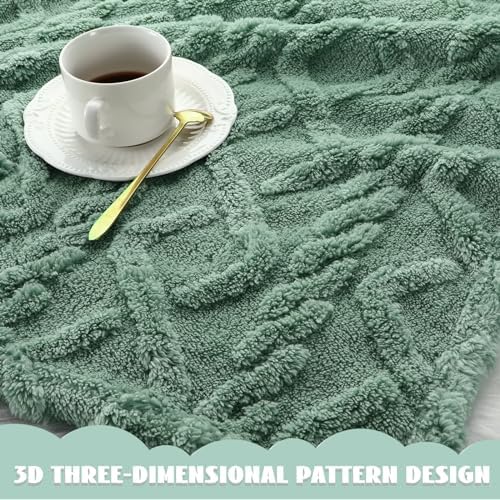 VitalCozy 4 Pcs Fleece Baby Blankets 3D Plush Soft Newborn, Warm Receiving - Image 3