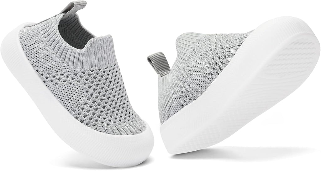 BACSAC Baby Toddler Unisex Infant Shoes Boys Girls Beige Mesh Breathable - Image 3