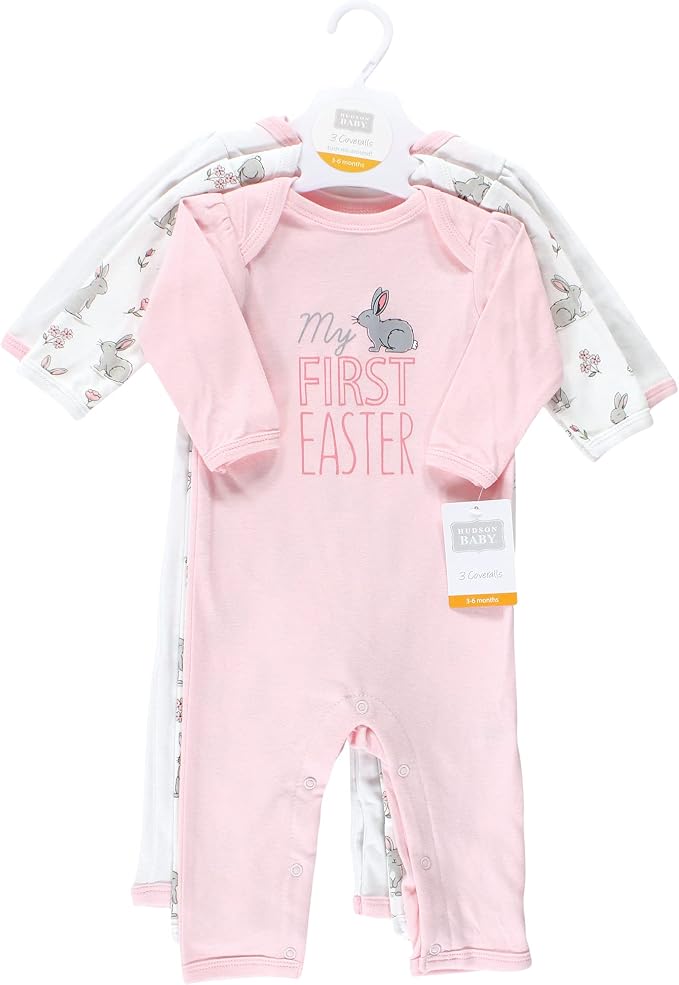 Hudson Baby unisex-child Cotton Coveralls - Image 2