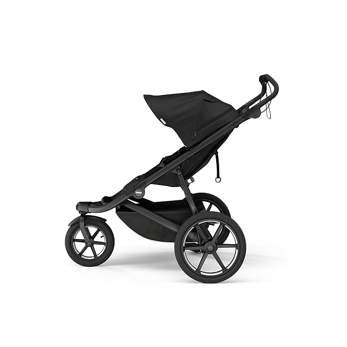 Thule Urban Glide 3 Single Child All-Terrain Stroller, Lightweight, Air-Filled Tires & Suspension, Integrated Hand Brake