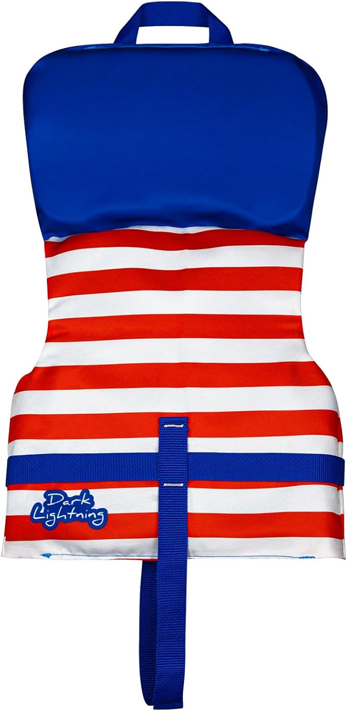 Dark Lightning USCG Approved Infant Life Jacket 0-30 lbs, Toddler Swim Vest and - Image 2