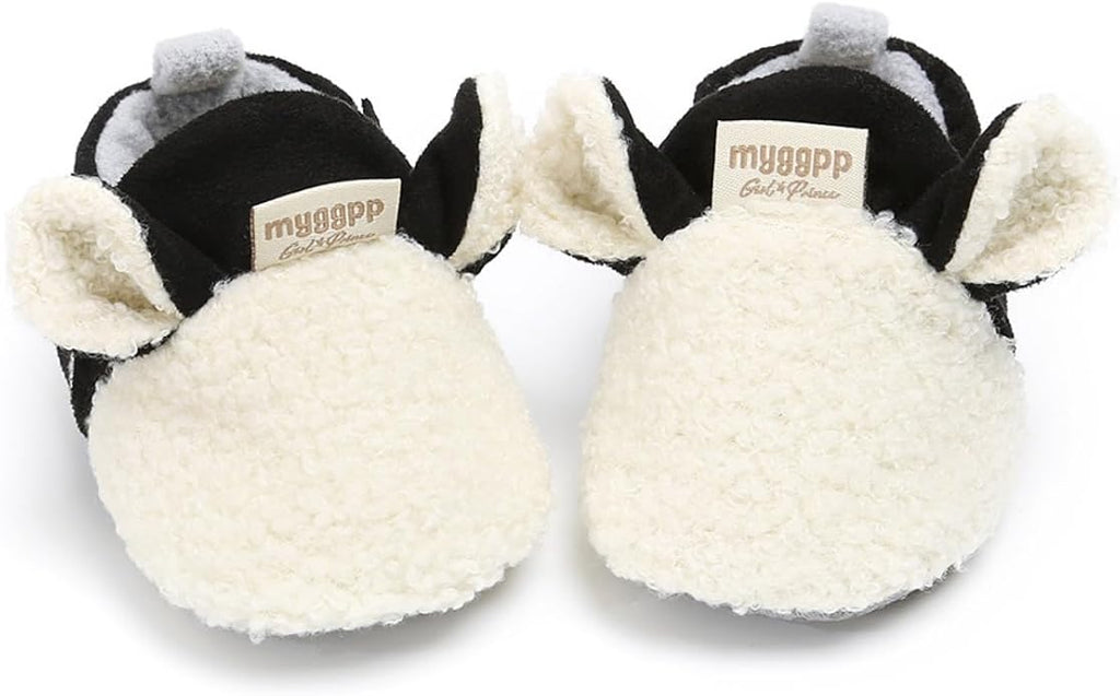 Baby Boys Girls Cotton Booties Non Skid Soft Sock Boots Infant Slippers Newborn - Image 9