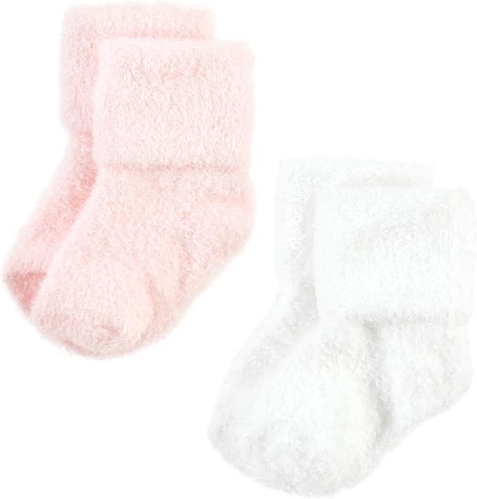 Hudson Baby Baby 8-pack Cotton Rich Newborn and Terry Socks - Image 3