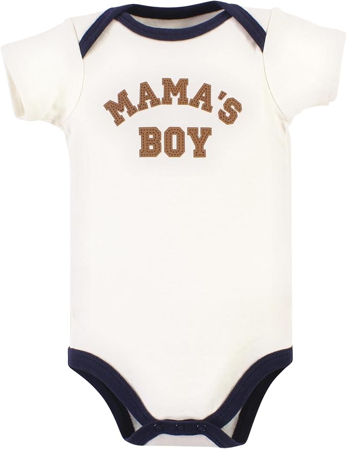 Hudson Baby Unisex Baby Cotton Bodysuits 5-pack - Image 3