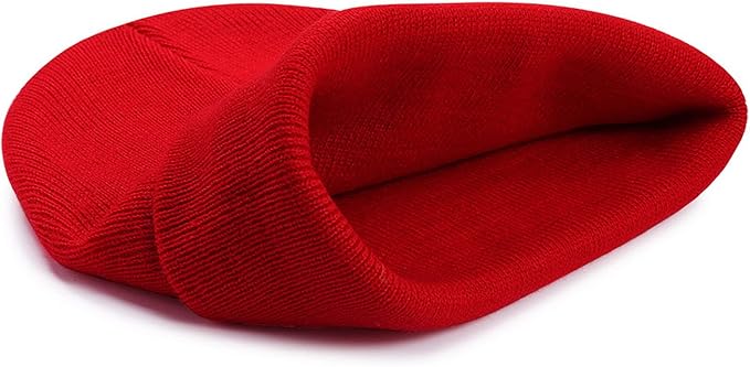 Baby Beanie Knit Ski Hat with Cute Face for Girls Boys 0-7 Years