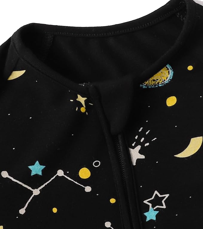 Baby Viscose of Bamboo Convertible Footie Pajamas - Image 3