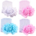 Newborn Hospital Hat Infant Baby Hat Caps by Upeilxd