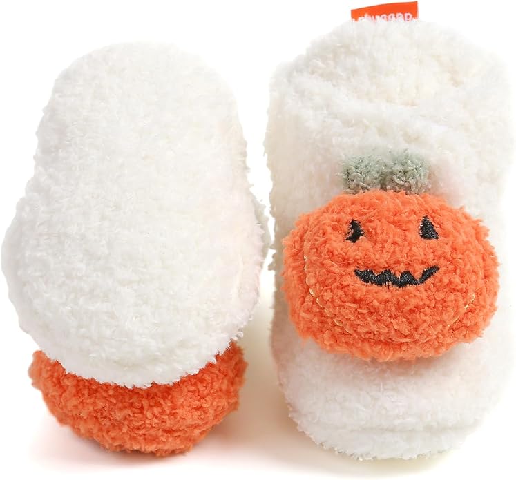 Ohwawadi Infant Baby Slippers Girls Boys Booties Warm Baby Socks Shoes Newborn - Image 3