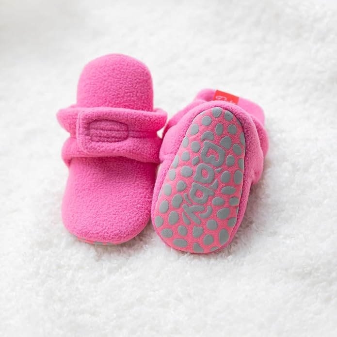 Sawimlgy Newborn Infant Baby Girl Boy Cotton Booties Stay On Sock Slippers Soft - Image 4