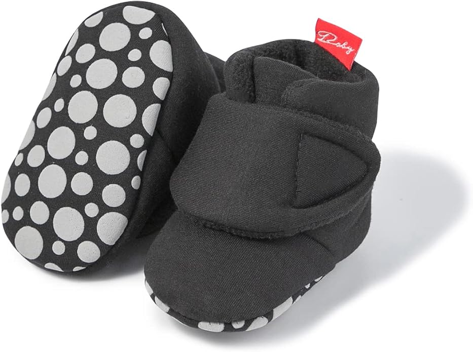 Sawimlgy Newborn Infant Baby Girl Boy Cotton Booties Stay On Sock Slippers Soft by Sawimlgy