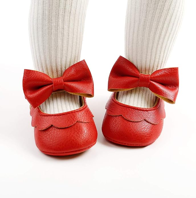 LAFEGEN Baby Girls Mary Jane Flats - Image 3