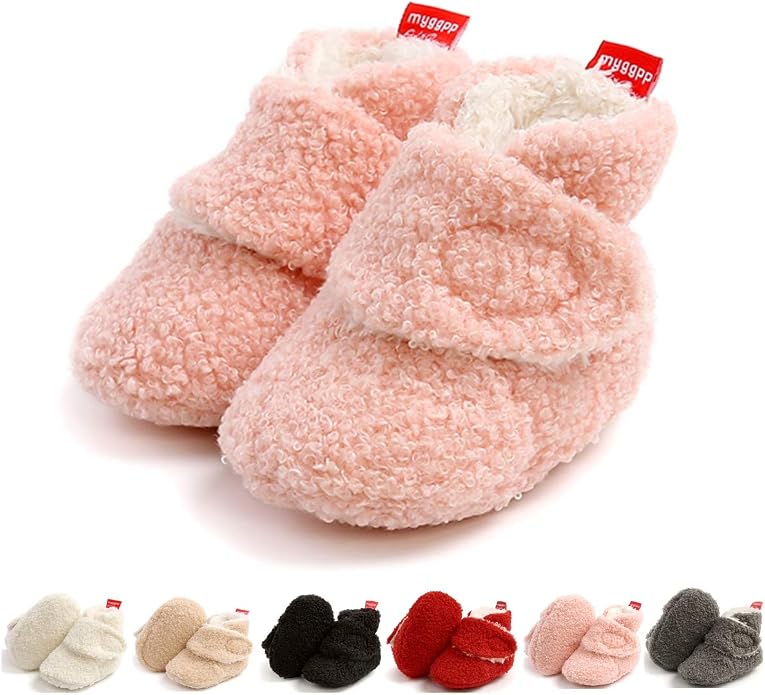 Ohwawadi Infant Baby Slippers Girls Boys Booties Warm Baby Socks Shoes Newborn by Ohwawadi