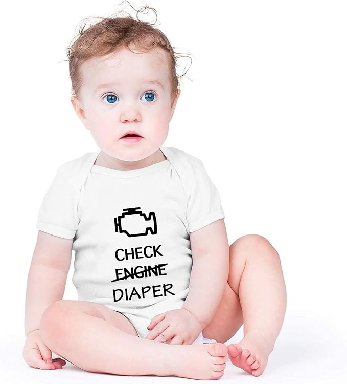 Check Engine Diaper Bodysuit - Image 2