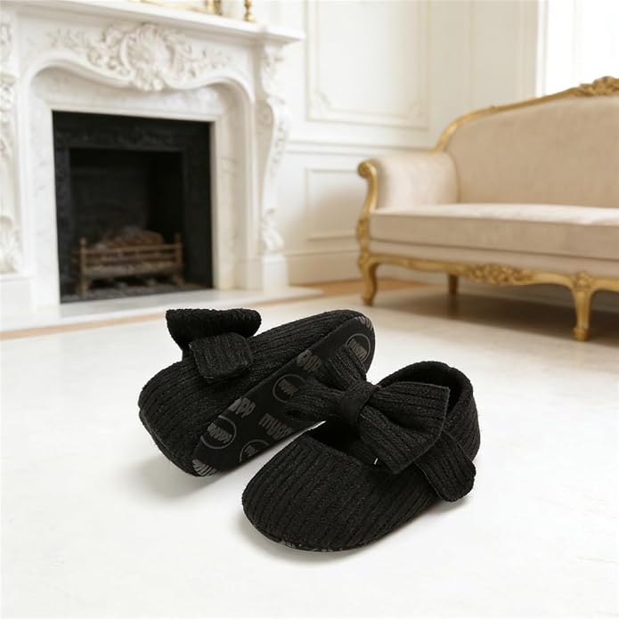 Ohwawadi Infant Baby Boys Girls Slippers Cozy Fleece Booties Soft Bottom Warm - Image 3