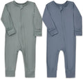 Aablexema Unisex Rayon of Bamboo Baby Footless Pajamas Romper by Aablexema