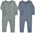 Aablexema Unisex Rayon of Bamboo Baby Footless Pajamas Romper by Aablexema