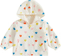 Toddler Windbreaker Jacket Baby Girl Hooded Zip Up Sweatshirt Winter Jacket by Lefyira