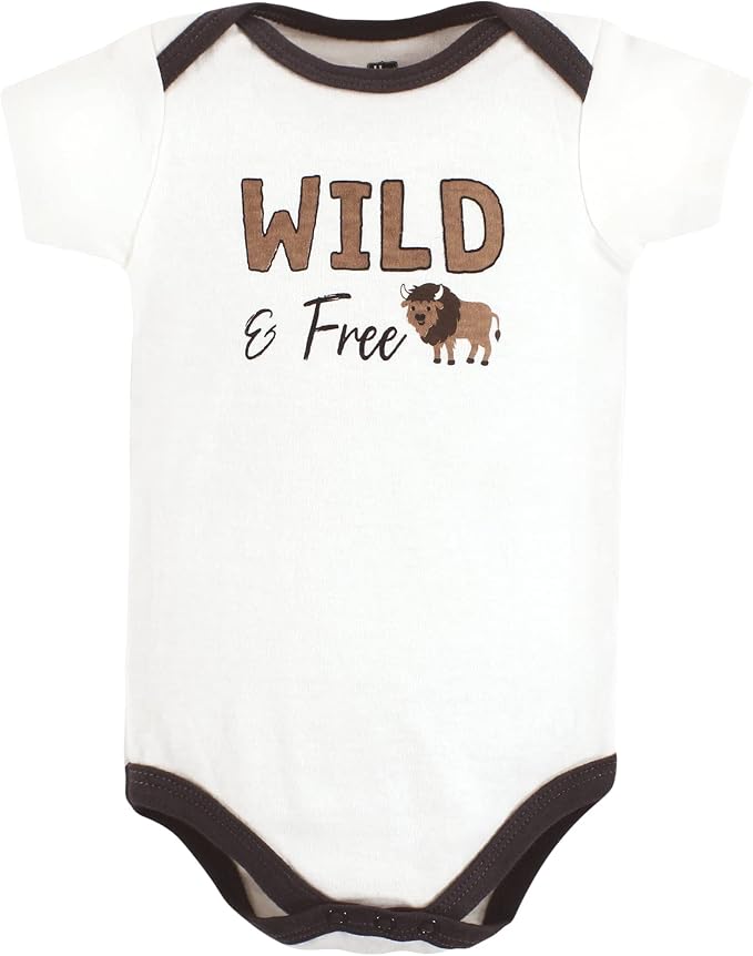 Hudson Baby Baby Boys' Cotton Bodysuits 7-pack - Image 5