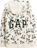GAP Baby Girls' Logo Hoodie Hooded Full Zip Sweatshirt by GAP