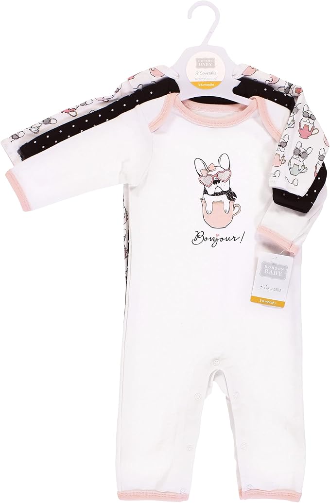 Hudson Baby unisex-child Cotton Coveralls - Image 2
