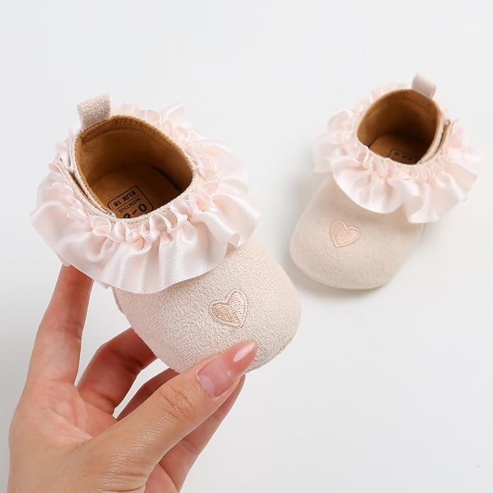 Ohwawadi Infant Baby Boys Girls Slippers Cozy Fleece Booties Soft Bottom Warm - Image 6