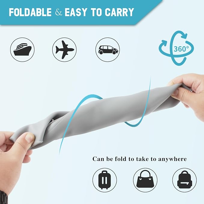 【LARGE SIZE】 Silicone Adult Bib, Washable Bib - Image 7