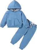Happy Town Baby Fall Outfits for Girl Boy Long Sleeve Hoodie Top and Long by HappyTown