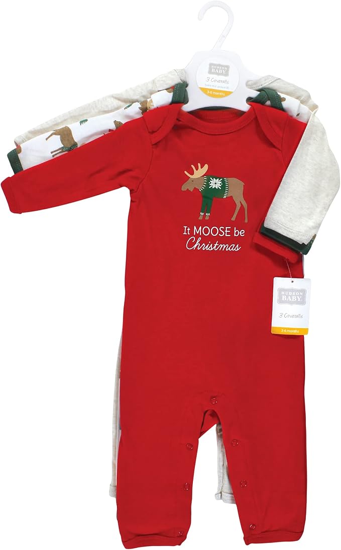 Hudson Baby unisex-child Cotton Coveralls - Image 2