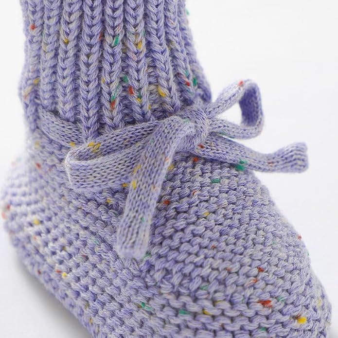 LAWKUL Baby Booties Newborn Babe First Walkers Non-Slip Stay On Boots Crib - Image 7