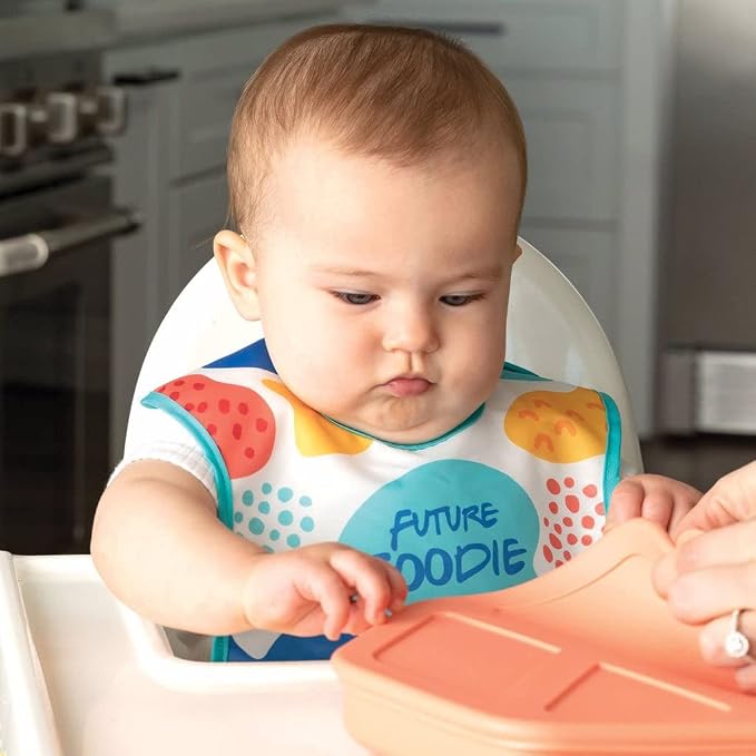 Tiny Twinkle Silicone Pocket Bibs - Image 5