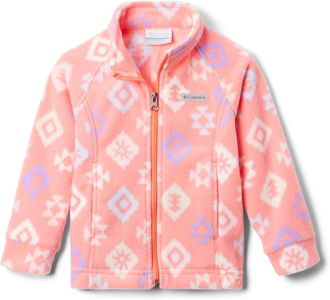 Columbia Youth Girls Benton Springs II Printed Fleece Jacket by Columbia