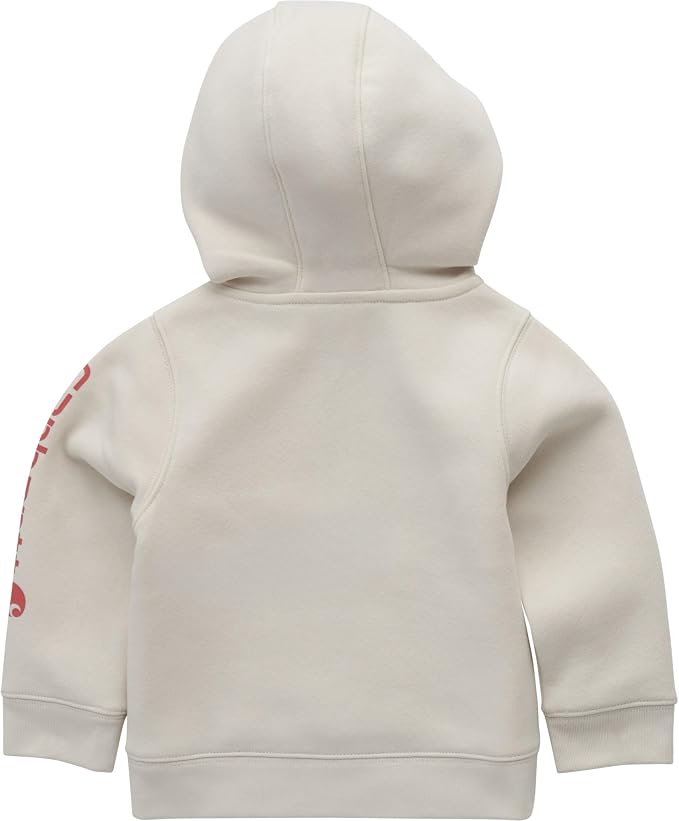 Carhartt girls Long-sleeve Half-zip Hooded Sweatshirt - Image 2
