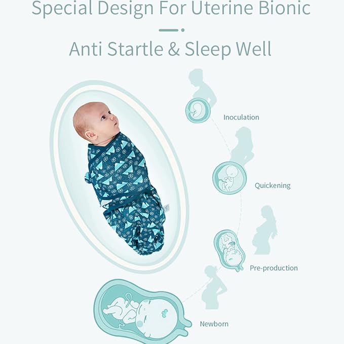 insular Baby Swaddle Wrap, Swaddle Blanket - Image 3