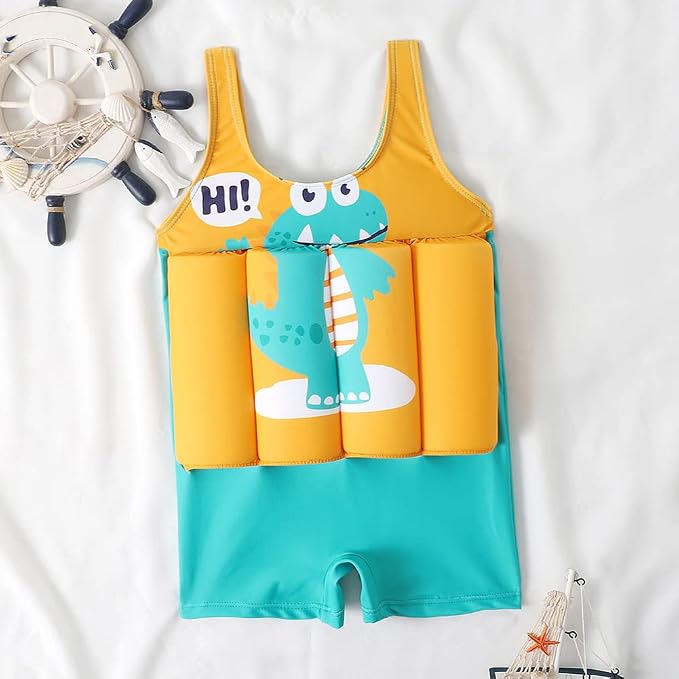 Kids Boys Girls Floatation Swimsuit - Image 3
