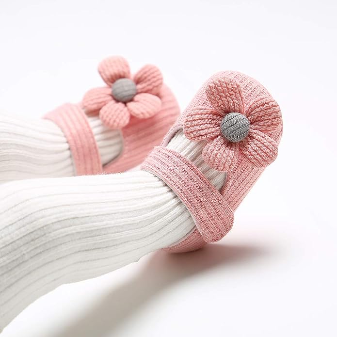 Ohwawadi Infant Baby Boys Girls Slippers Cozy Fleece Booties Soft Bottom Warm - Image 2